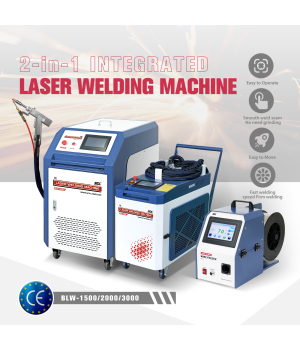 US Stock 2 in 1 1500W Mobile Laser Welding Machine with Weld Seam Cleaning Function Handheld Metal Laser Welder US Stock 2 in 1 1500W Mobile Laser Welding Machine with Weld Seam Cleaning Function Handheld Metal Laser Welder